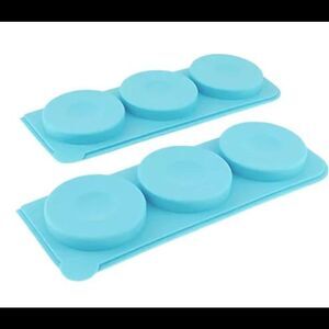 Prepology 2-Pack Silicone Burger Molds Gray